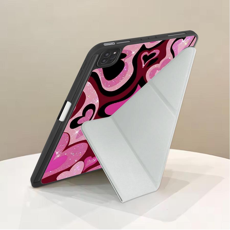 Creative Love Art Holder Cover Tablet Case For iPad Pro 2025 Mini 6 7 Air 4 5 M3 M2 1 2 M4 11inch Pro 11th 10th 9th 8th 7th