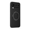 Magnetic suction bracket is suitable for Honor 600pro mobile phone case, high-end plain leather 500pro anti-drop all-inclusive win simple pow