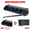 LED Headlight Motorcycle Handlebar LED Light Bar Set with USB Socket Charger for CRF110 KLX110 TTR110 YZ250F CRF230F CRF250R