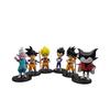 6Pcs Anime Dragon Ball Goku Vegeta Big Devil Super Saiyan Figurine Model Collection PVC Decoration Toys Birthday Gift
