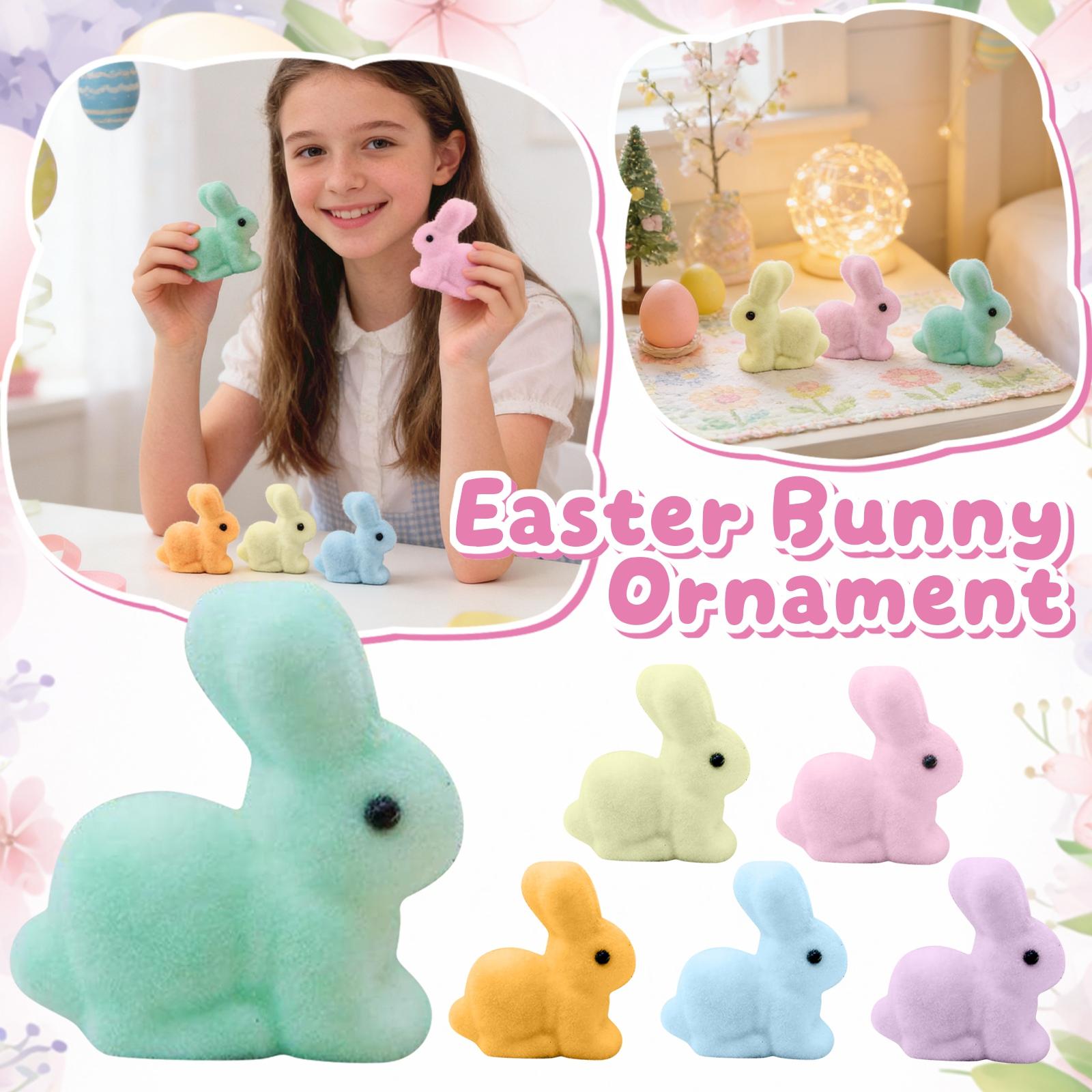 

Easter Macaron Figurines, Home Decorations One Size
