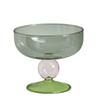 Colorful Glass Bowl Icecream Bowl Glass Bowl for Yoghurt Cute Japanese Tableware Soup Bowl Fruit Bowl Glass Spoon