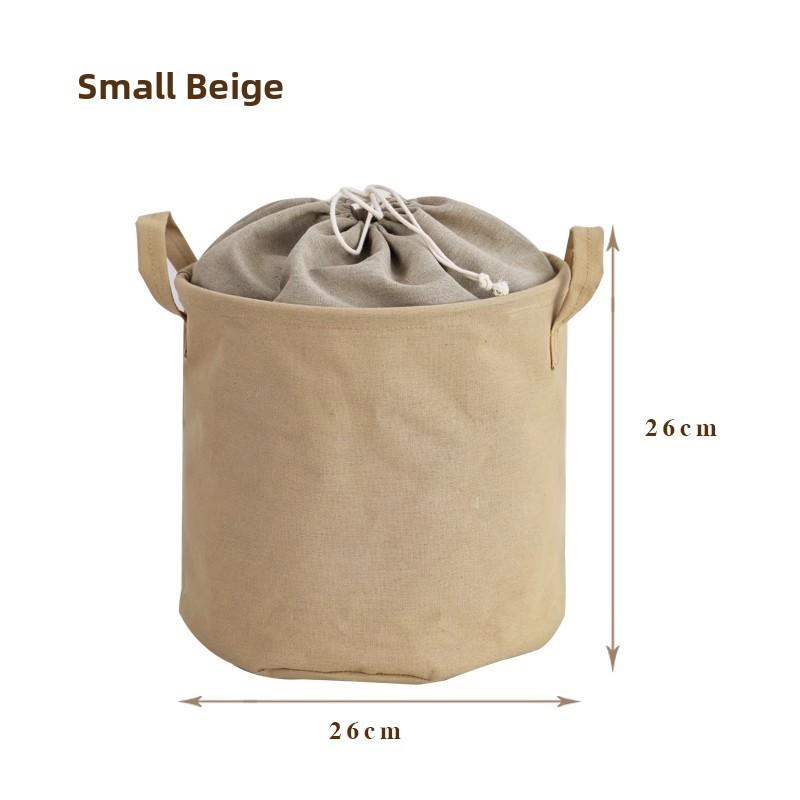 Foldable Fabric Laundry Basket Home Use Dirty Clothes Hamper Toy Storage Basket Wash Tub Bedroom Utility Storage Basket