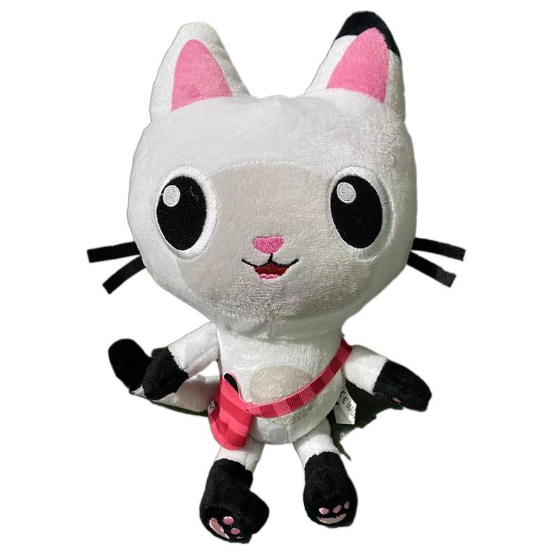 Dollhouse Music Gabbys Plush Toy Cartoon Stuffed Cat Plushie Doll Kids Gifts