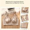 Satin Silk Thin Bra with Soft Underwire To Prevent Sagging and Support Large Busts