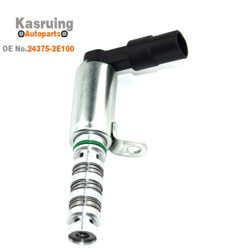 24375-2E100 24355-2E100 New Oil Intake& Exhaust Variable Timing Solenoid Valve VVT for Hyundai Elantra Kia Forte Optima Soul