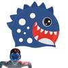 Cartoon Animal Children's Swimming Cap Waterproof Printed Swimming Cap  Boys and Girls