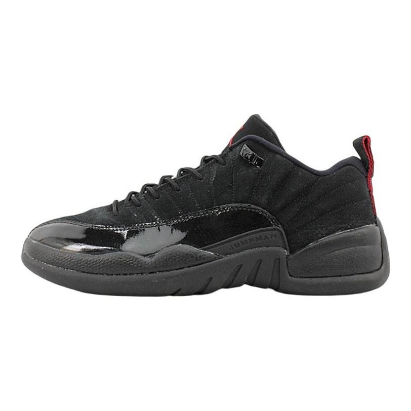 Jordan 12 Retro Low Black Patent 308317-001