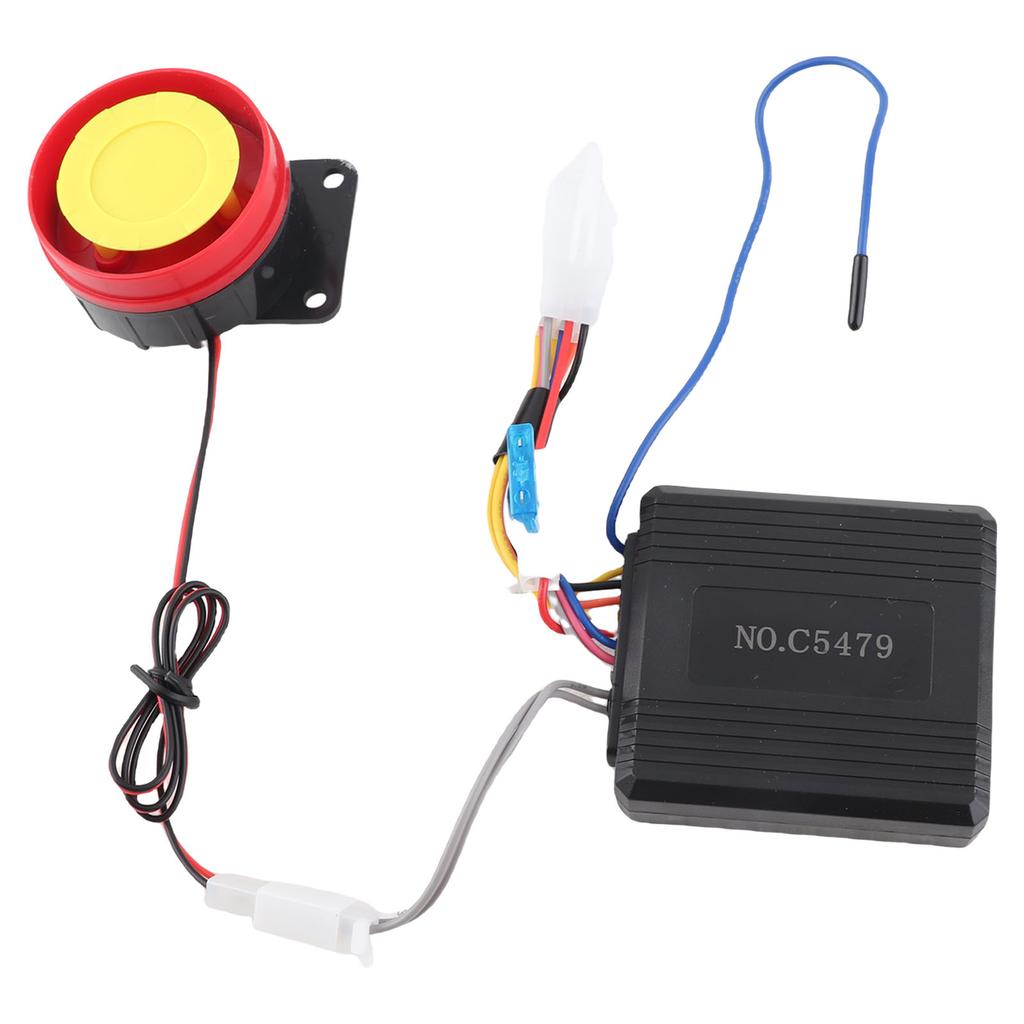 125Db 12V Motorcycle Anti Theft Security Alarm System Scooter Double Scooter Remote Control