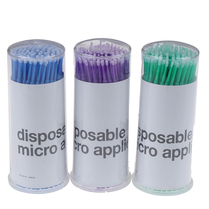 Buy 100 Pcs Dental Micro Brush Disposable Materials Tooth Applicators ...