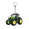 Acrylic Tractor Keychain 2D Flat Car Key Ring Fun Bag Charm  For Kids Adults Souvenir Keepsake