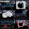 UHONSN 3Pcs Car Interior Accessories for Lexus RX Bling Volume Knob Cap Clock Frame Cover Sticker Decoration Parts Decals Women Men Silver Crystal