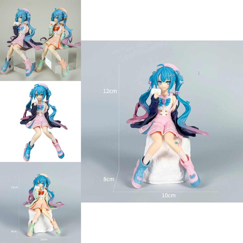 Hatsune Miku Pvc Figure Sailor Uniform Collectible Model For Anime Fans
