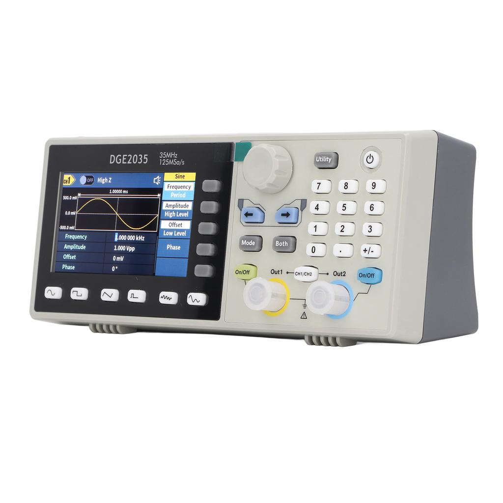 Dual Channel Arbitrary Waveform Generator Function Generator 14bits Frequency Meter