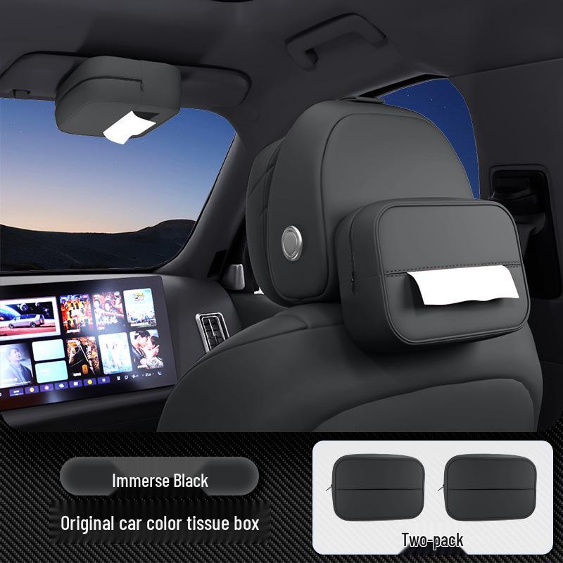 Nio Firefly Car Tissue Box: Original Color Hanging or Armrest Paper Holder