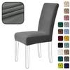 Universal Dining Table Chair Cover High Elastic Chair Dustproof Cover  for Dining Room Home Decor