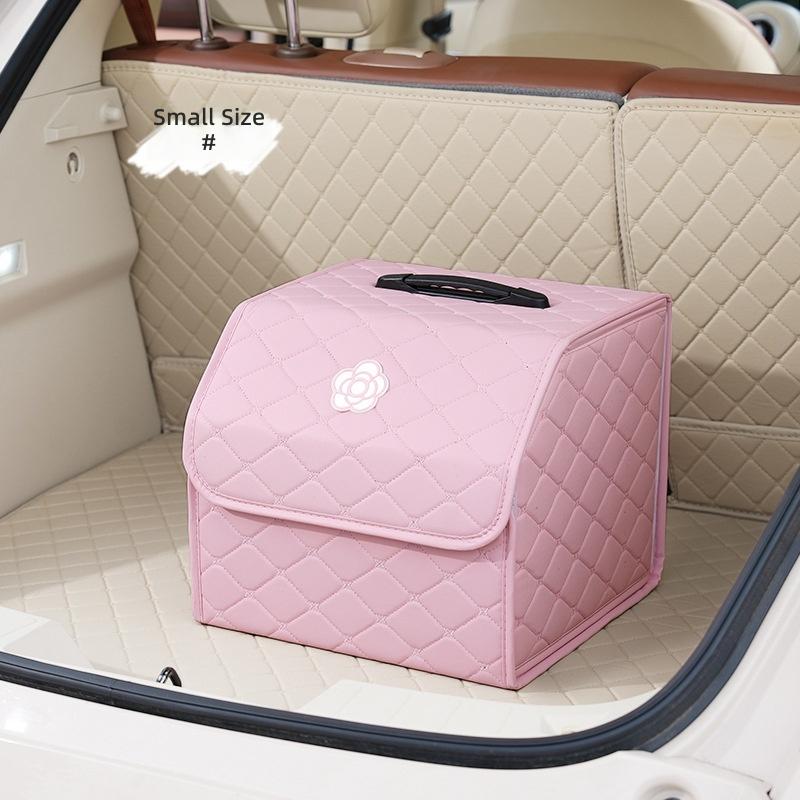 Trunk Storage Box, Leather Creative Design Storage Box for Organizing Various Items, Supports Customization