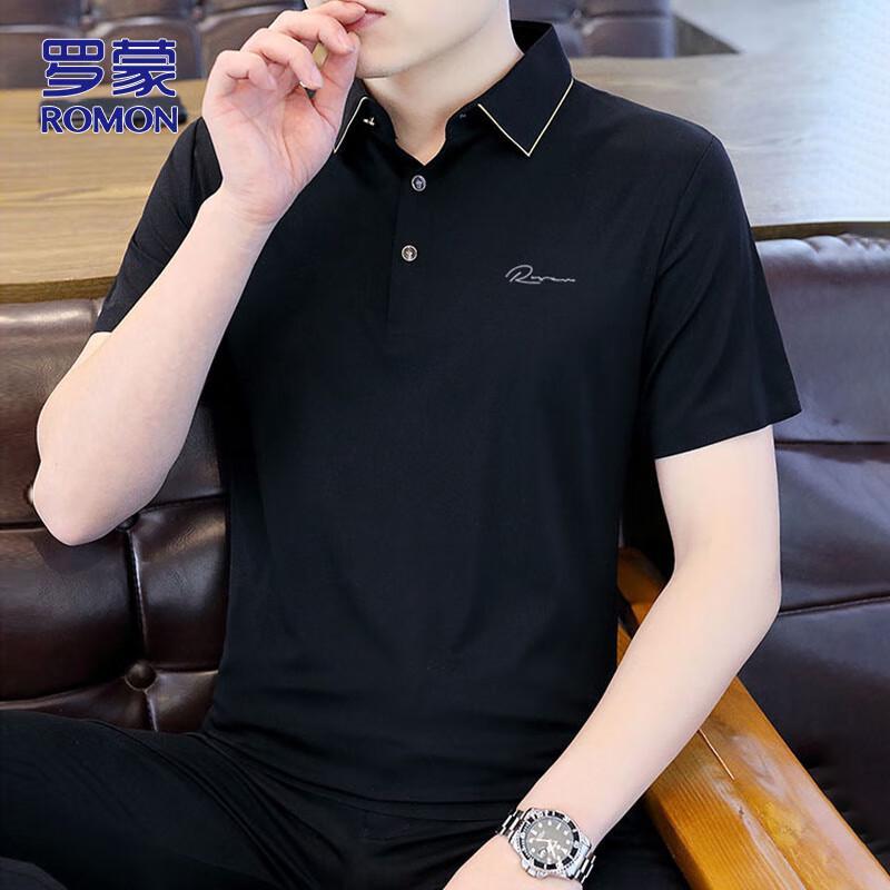 ROMON Men s Summer Quick-Dry Polo Shirt M