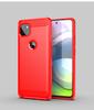 For Motorola One 5G Ace Case Bumper Rubber Silicon Carbon Fiber Cover For Motorola One 5G Ace Case For Moto One 5G Ace Case 6.7