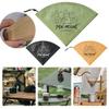 Coffee Filter Paper Storage Bag Waterproof Hand Drip Coffee Filter Paper Storage Bag Dustproof for Outdoor Camping Hiking