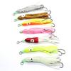 16cm/8g Silicone Squid Bait Sharp Vivid Swim Double Hook Octopus Skirt Bait Fishing