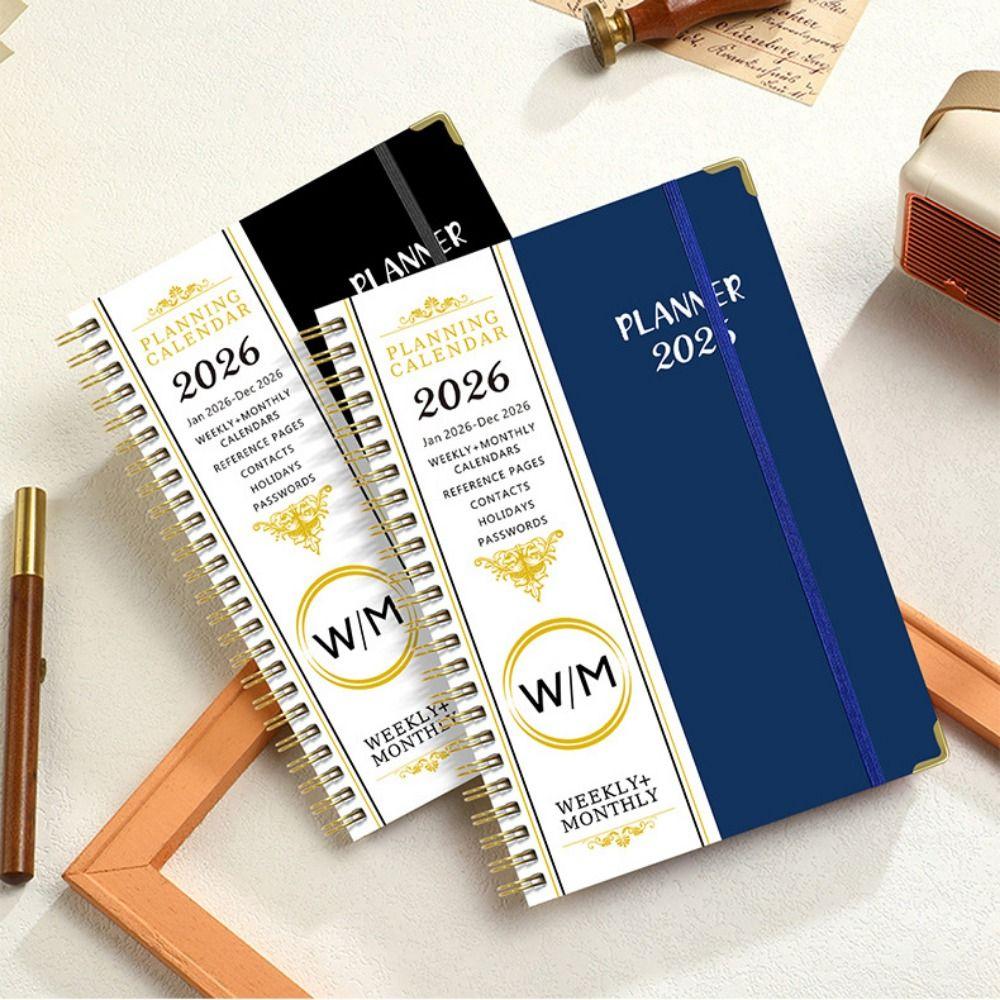 Learning Plan Diary Schedules Organizer Work Efficiency Monthly Planner  School