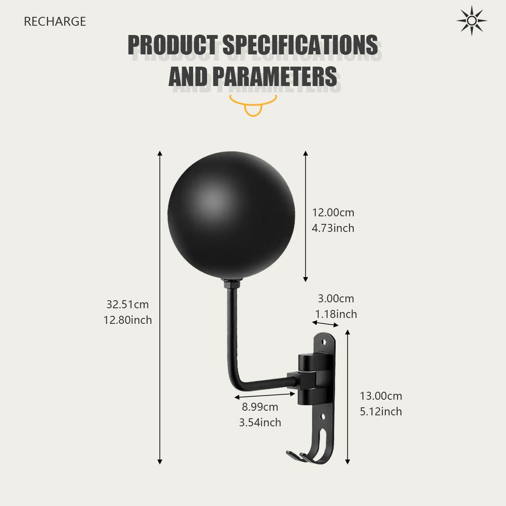 Helmet Hanger Wall Mount 180° Motorcycle Bicycle Helmet Rack Motorbike Cycling Clothes Coat Jacket Cap Bag Wig Key Display Rack