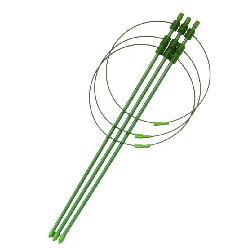 

Держатель кронштейна для садовых растений, стойка для виноградной лозы, опорная рама в горшке, стальная решетка с пластиковым покрытием, декоративная решетка для овощей 1set