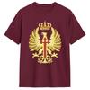 Spanish Army Emblem   T Shirt Summer  100 Cotton T Shirts For Men Hipster Casual Tee Shirt Short Sleeve Y2K Casual Tops