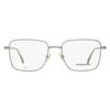 Salvatore Ferragamo Ferragamo Men S Rounded Rectangular eyeglaSSeS Sf2231 021 Light Ruthenium 53mm 021