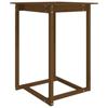 822185 vidaXL Bar Table Honey Brown 80x80x110 Cm Solid Pine Wood