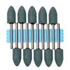 Vitrified Mounted Grinding Pack of Polishing and Grinding Tools x 20 x Bullet Monopa! Stones, GC, 10, (#100, 10 3, Shape)