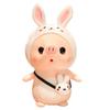 Kawaii Pig Plush Toy Stuffed Animal Piggy Cosplay Bunny Unicorn  Dinosaur Sunflower Plushie Doll Pillow Room Decor Birthday Gift