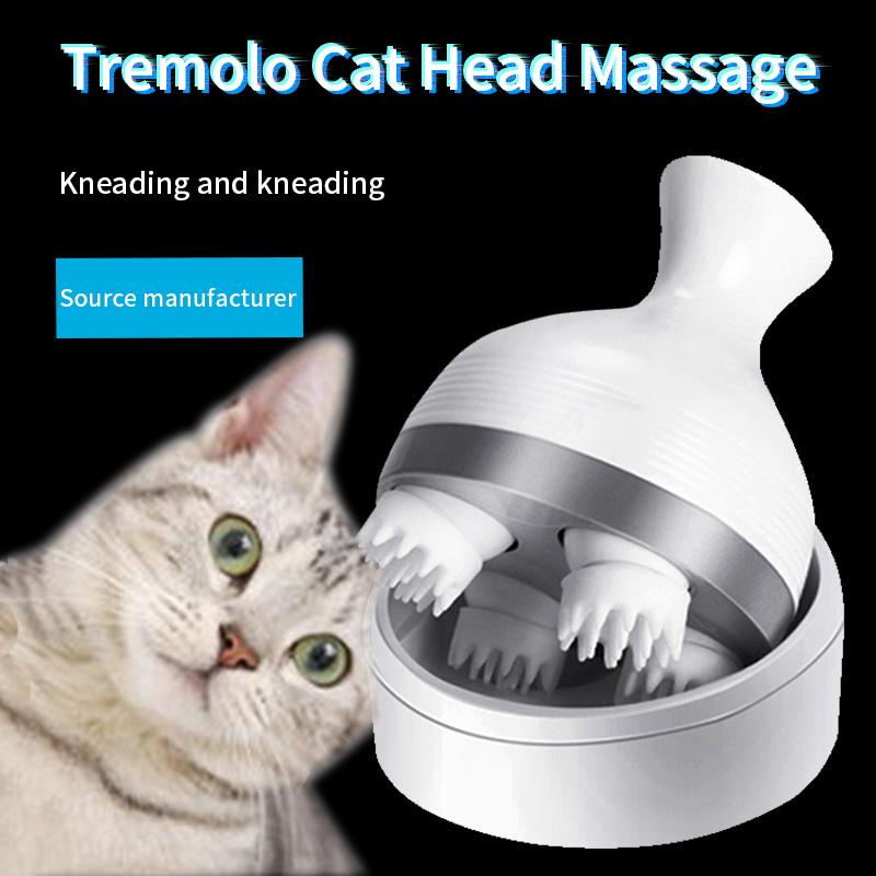 

JH-T1 Electric Head Massager for Scalp Body Shoulder Neck Pet Cat Dog Stress Relieve Device,White Claw Type A