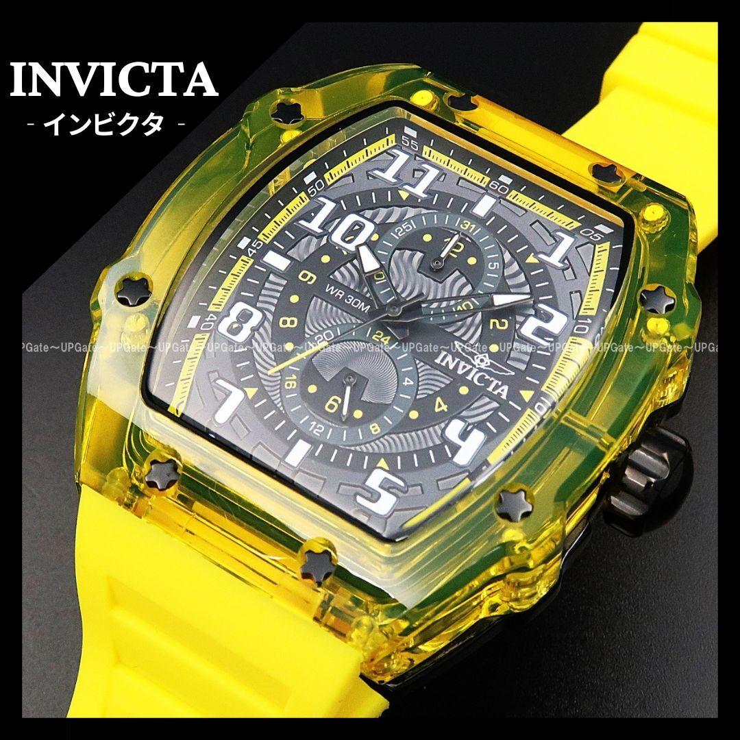 Used Racing modelYellow & black INVICTA Racing 48721 Invicta
