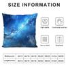 Starry Sky Fashion Cushion Cover Pillowcase Ultra Soft Skin Friendly Fabric Cloud Like Comfort & Concealed Zipper
