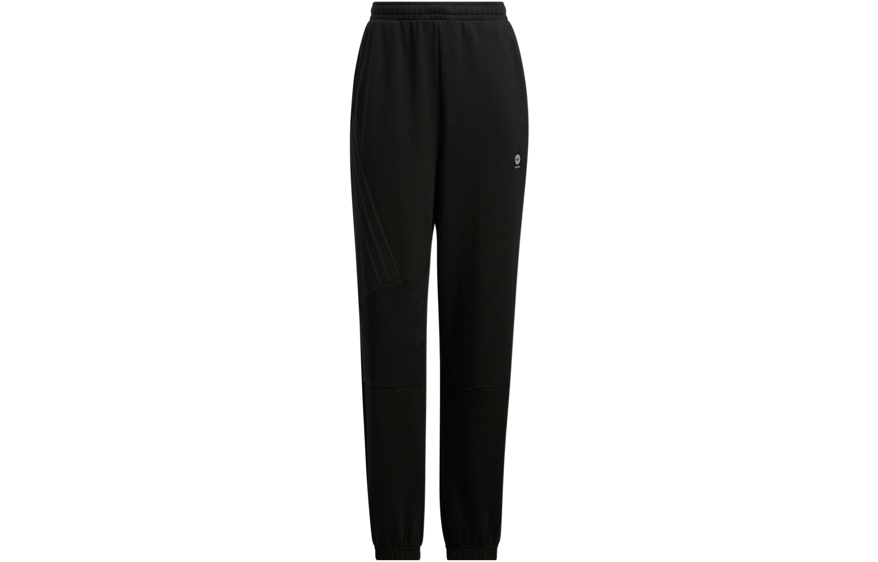 Adidas Трикотажные брюки-джоггеры женские Черные Умеренная манжета IA6762 L