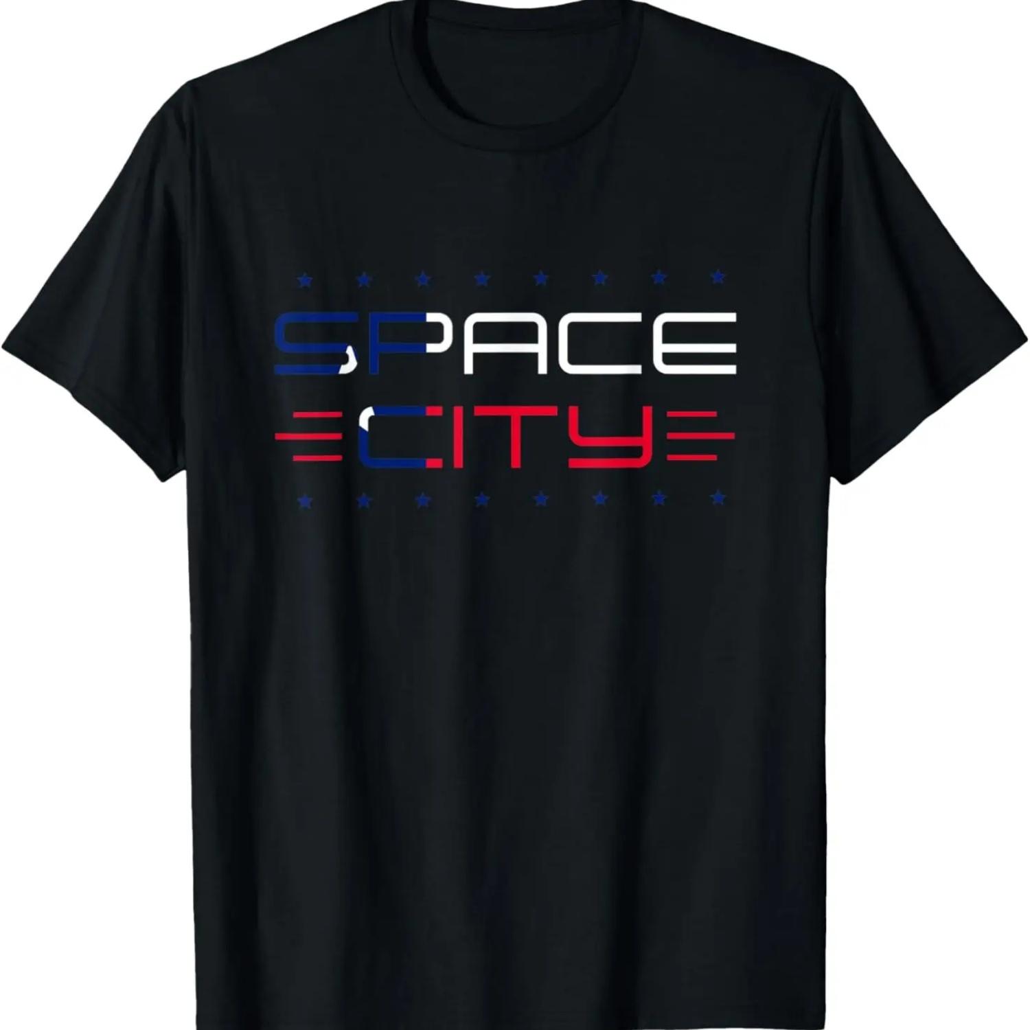 Houston City in Texas the Lone Star State for Space City T-Shirt S чёрный