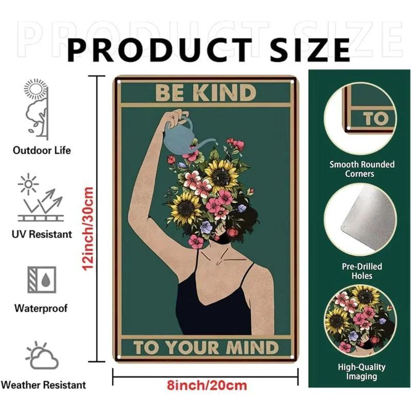 

Metal Wall Art Decor Sign 20x30cm Hanging Tin Sign