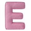 Pink Corduroy Letter Pillow A To Z English Alphabet Throw Pillow Decorative Capital Alphabet Shaped Hugging Cushion Sofa Bedroom Living Room Decor