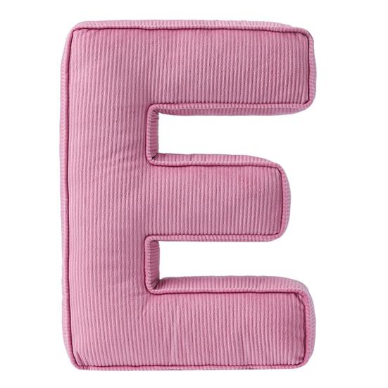 Pink Corduroy Letter Pillow A To Z English Alphabet Throw Pillow Decorative Capital Alphabet Shaped Hugging Cushion Sofa Bedroom Living Room Decor