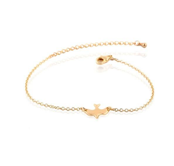 Dove Bird Tiny Peace Dove Bracelet Soar Flying Birds Bracelet Little Cute Swallow Baby Bird Bracelets Abstract Bracelets