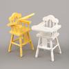 Mini Doll Stroller And High Chair Set for Dolls Realistic Baby Toy Stroller Lightweight Portable ABS Plastic Doll Accessories for Kids Imaginative