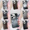 Steel Iron Metal Pattern Phone Case For iPhone 17 Air 15 16e 14 13 Pro Max Coque 12 11 Pro Max PLUS Cover