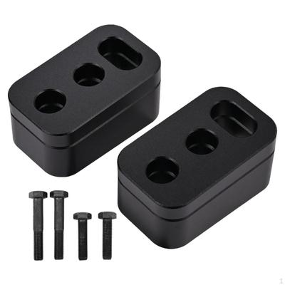 2x Seat Spacers Front Easy To Install Aluminum Alloy Replace Riser Driver or Passenger