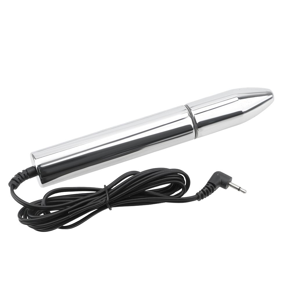 Jucării erotice pentru adulți Plug vaginal Electro-șoc Butt Plug Jucării sexuale din oțel inoxidabil pentru femei Masaj anal Plug anal metalic