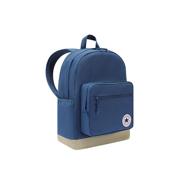Converse Fashion Color Block Polyester Backpack Armor Blue Unisex backpack CV2443024PS-007