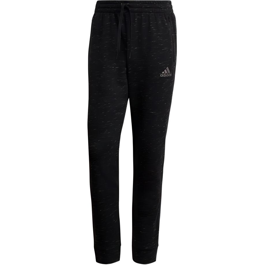 

Спортивные брюки Adidas с вышитым мини-логотипом, эластичным поясом и шнурком, мужские черные брюки GK8974 XS