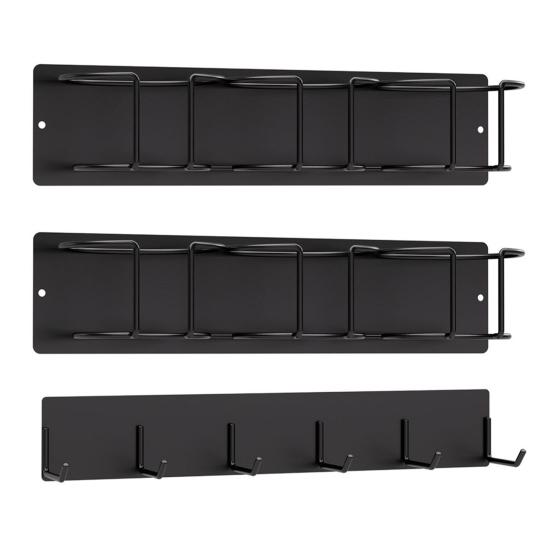 Magnetic Cup Storage Rack Water Bottle Holder Rustproof Strong Load-bearing Easy To Install