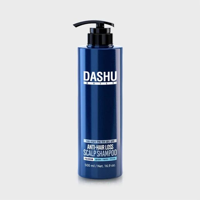 DASHU _Daily Protein Herbal Scalp Gold Shampoo EX 500ml